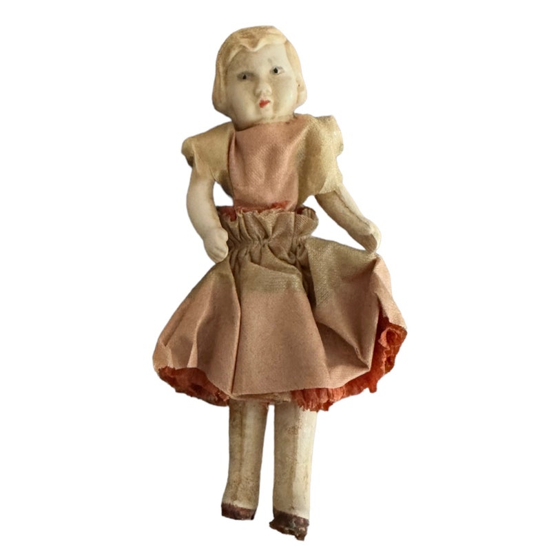 Antique Dollhouse Doll Etsy