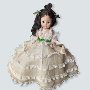 Vintage Madame Alexander Scarlett Madame Alexander Doll 13&quot;
