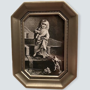 Antique illustration in a frame