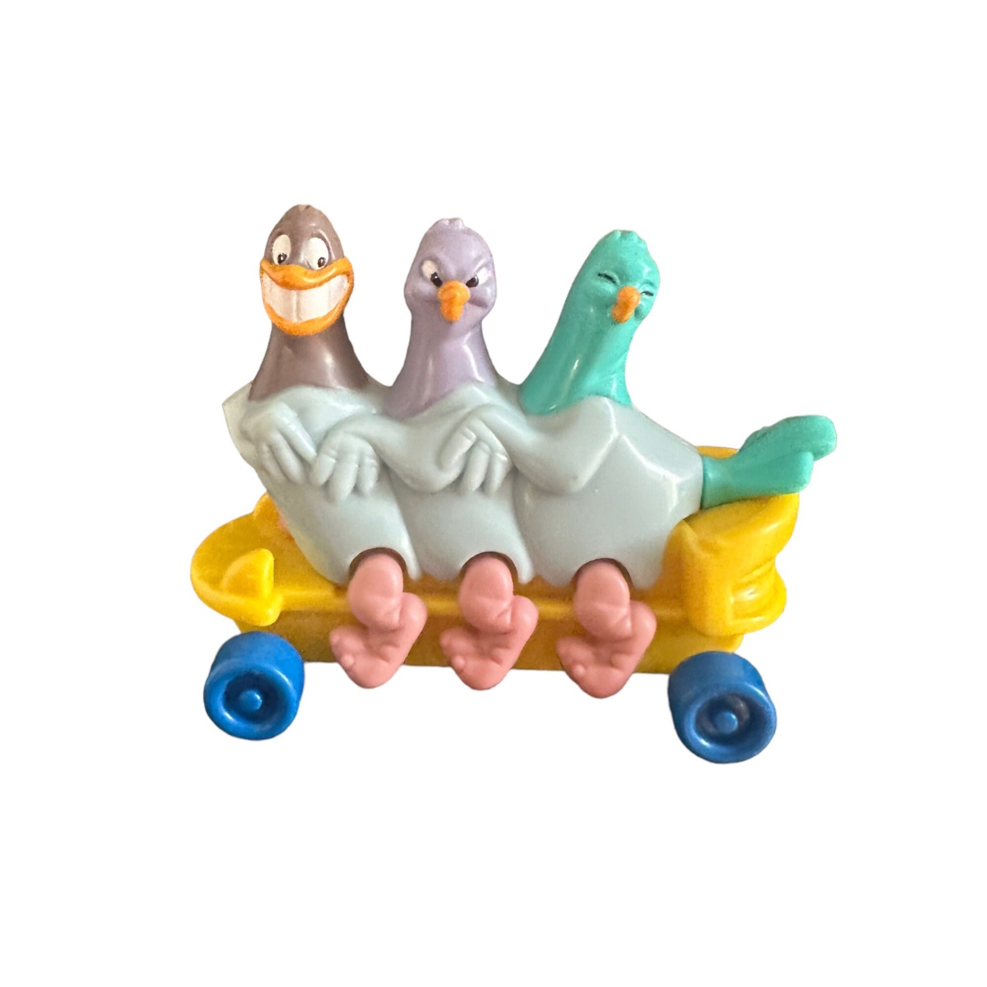 Mcdonald Happy Meal Toy 1993 Animaniacs Goodskate Goodfeathers Pigeons -  Etsy, image size:2000x2000