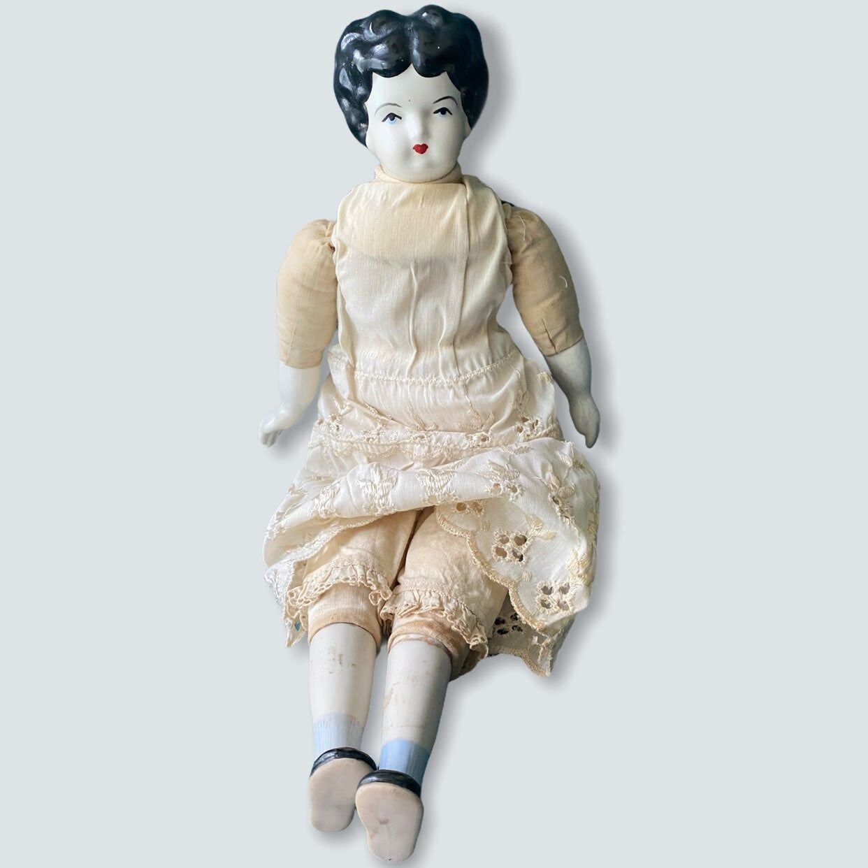 Vintage China Head Doll Etsy