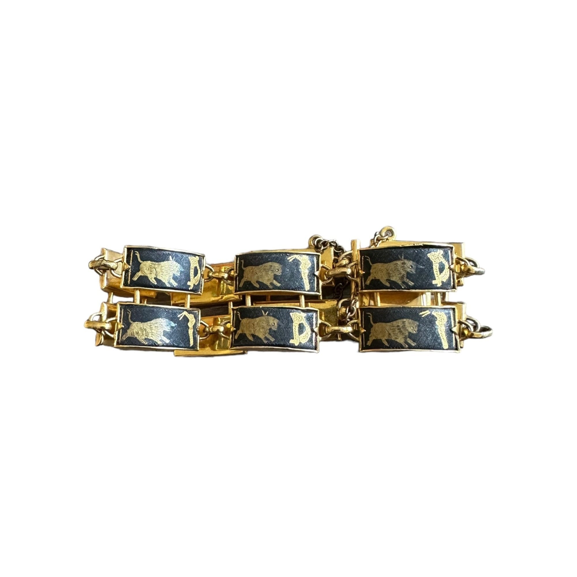 Toledo Damascene Bracelet - Etsy