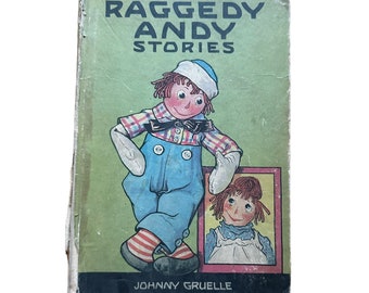Rare Antique Raggedy Andy Stories 1920, sixty-second edition