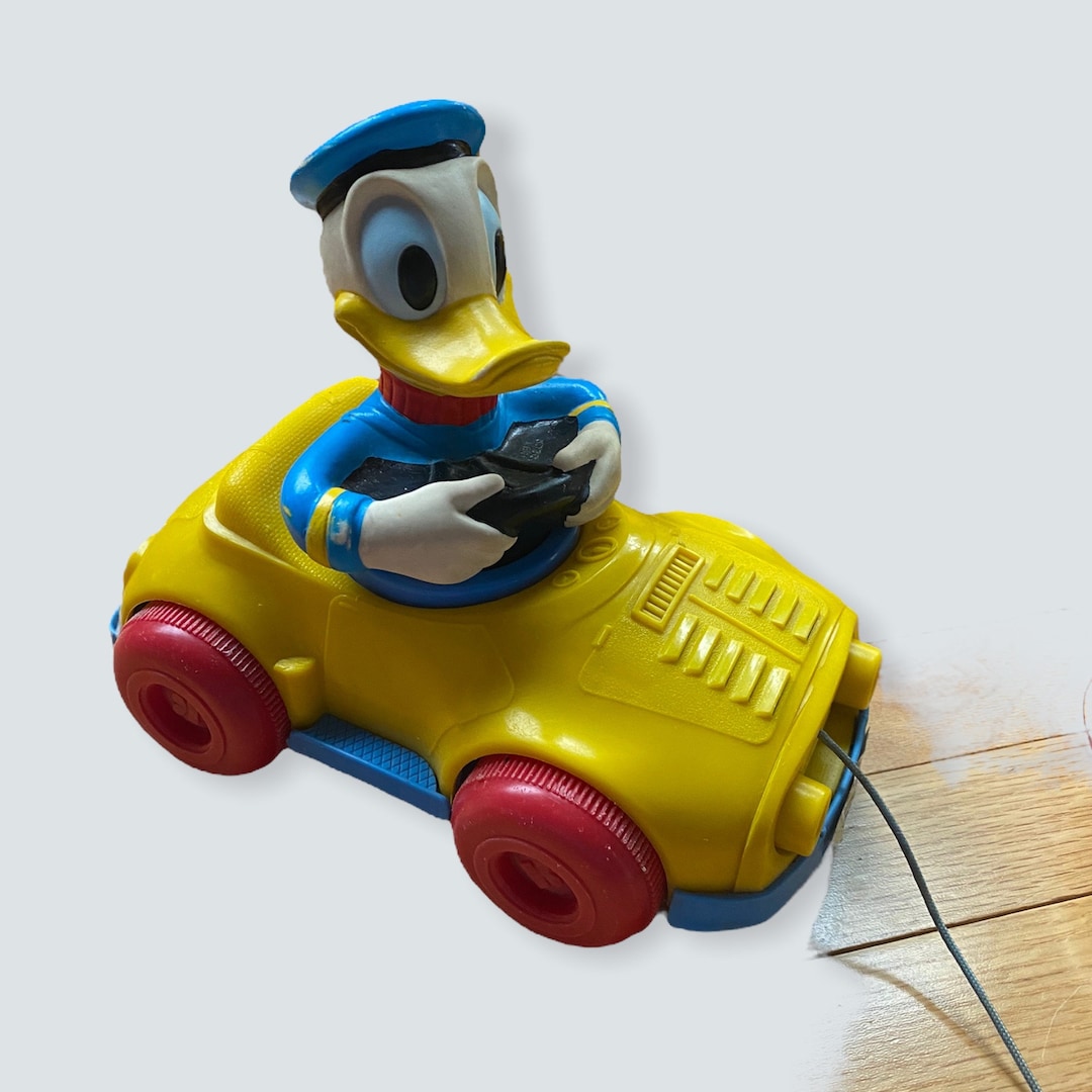 レア☆ドナルドダック☆ ビンテージ ミニカー 70〜80年代 ディズニー