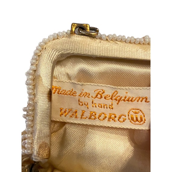Vintage Handmade Walborg Coin Purse, Belgium - image 7
