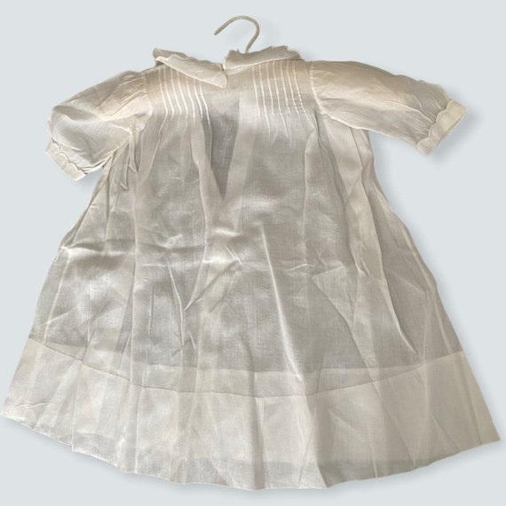 Antique baby dress with lace Gem