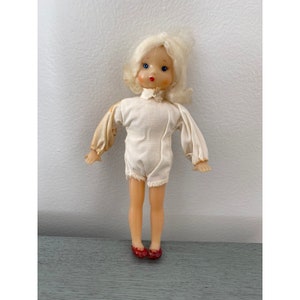 Vintage Plastic Doll 7''