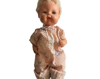 Extremely Rare 1961 Horsman Thumbelina M-12 Musical Wind Up Dol