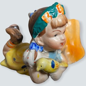 Vintage Occupied Japan Ukrainian Girl Figurine