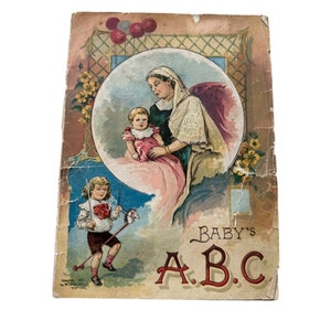 Antique Baby&#39;s ABC - McLoughlin Bros, NY - 1897