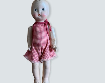 Vintage composition doll