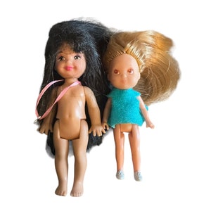 Lot of 2 vintage dolls - Mattel and KPT