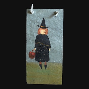 One of a kind Halloween painting