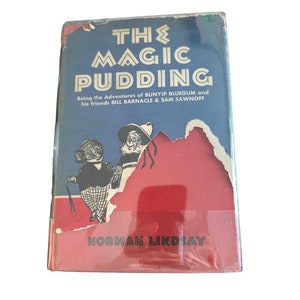 Vintage Book The Magic Pudding by Norman Lindsay