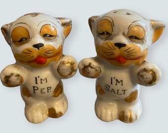 Vintage Bonzo Dog Salt and Pepper Shakers - Etsy