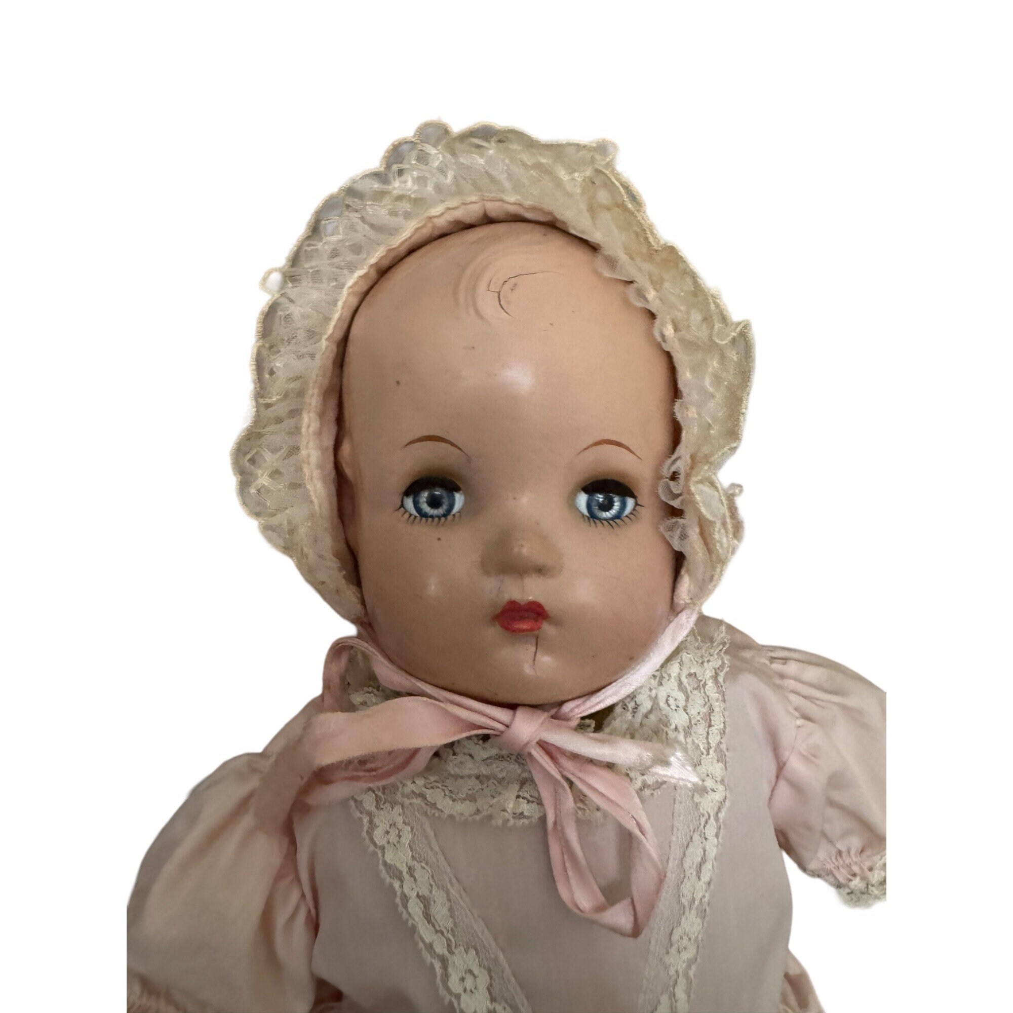 アンティークコンポジション 18 インチ ベビードール、マークなし