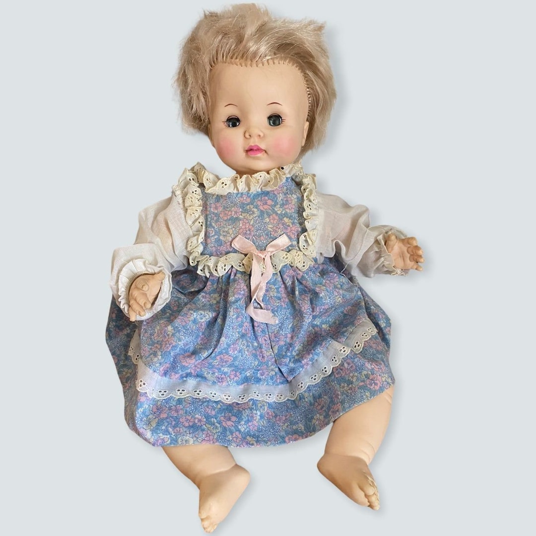Vintage poupee tendre puce malicia yeno 52 cm avec robe e en ance