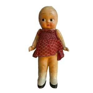Vintage Composition Kewpie Doll, 8&#39;&#39;