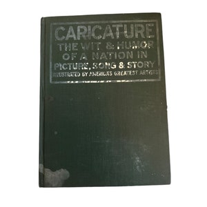 Vintage Buch Karikatur - Der Witz & Humor einer Nation im Bild
