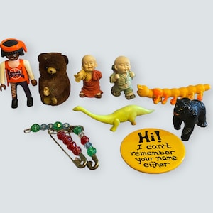 Lot of vintage and misc toys and items