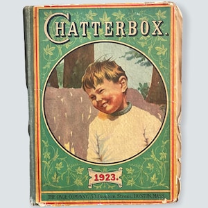 アンティーク 1923 チャッターボックス ブック