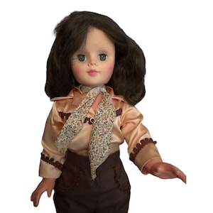 Vintage Uneeda Doll, 25 inches tall, 1967, original outfit