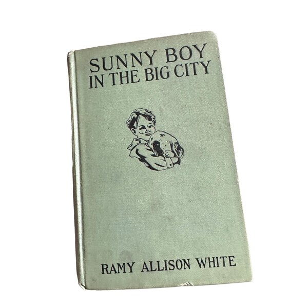 Vintage Book Sunny Boy in the Big City by Ramy Allison White