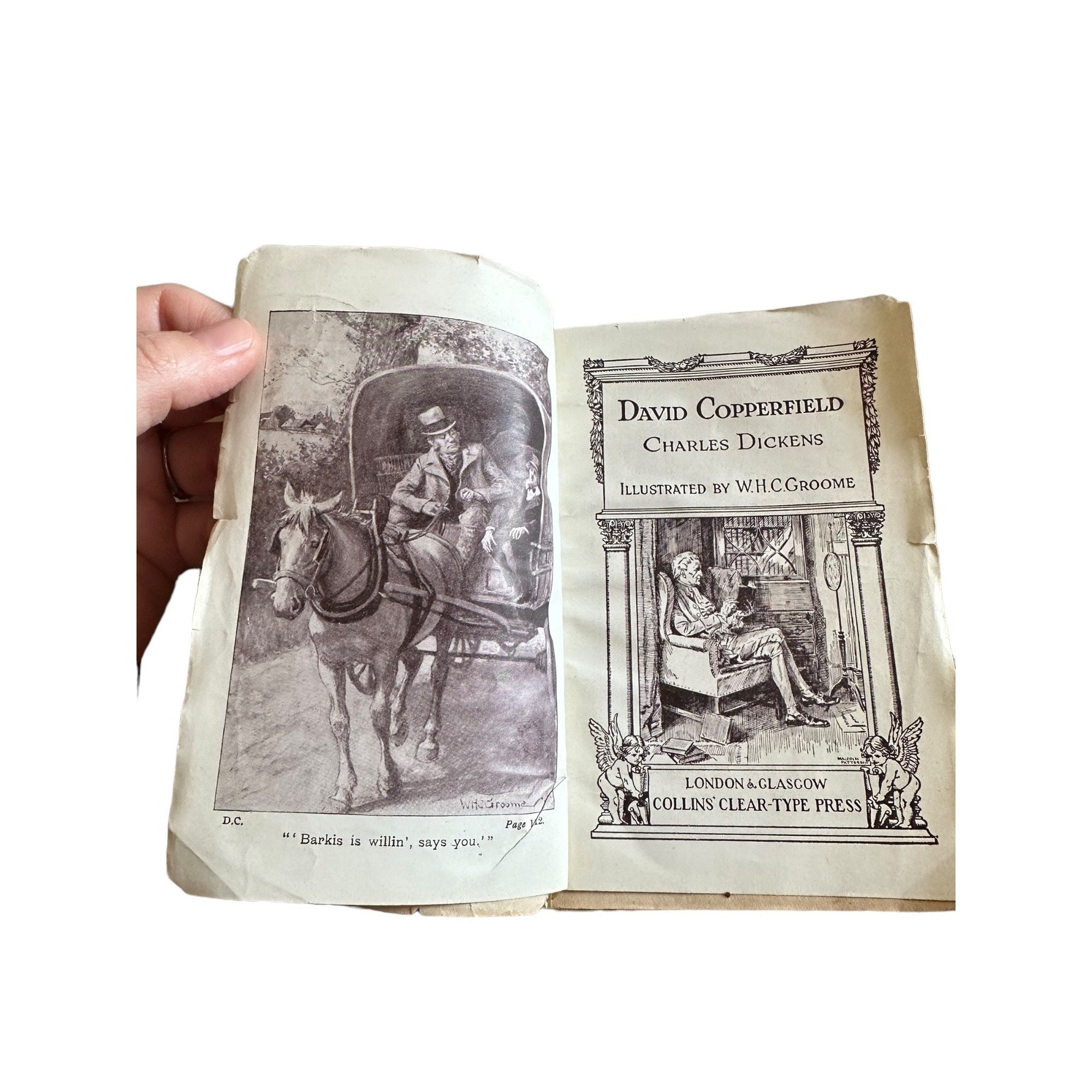 アンティークのイギリス古書！1820年 １９世紀 活版印刷　シトー修道会 英国イギリス製1900年製J・F工房ヴィンテージスターリング