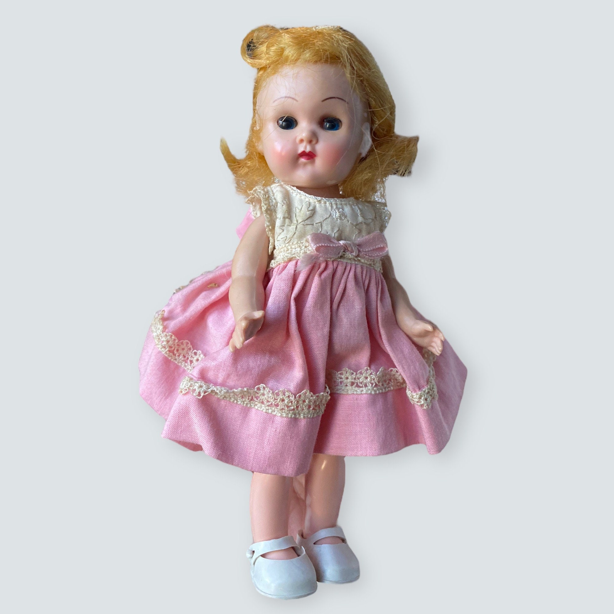 古い スウェーデン ケモケモ ドール 1950s ginny skating - Etsy 日本