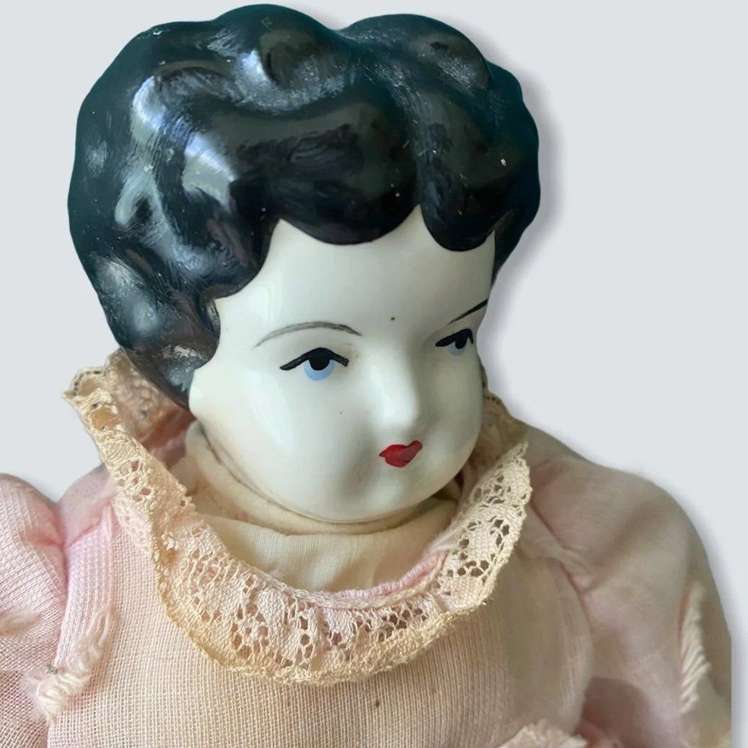 Vintage China Head Doll Etsy