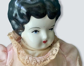 Vintage China Head Doll