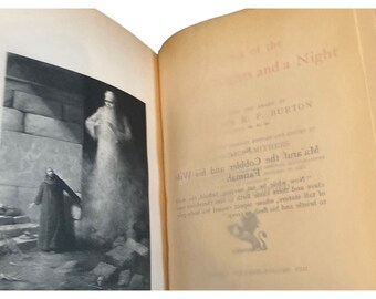 Antique The Book of a Thousand Nights and a Night, volume X