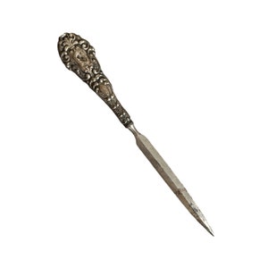Antique Sterling Silver Letter Opener