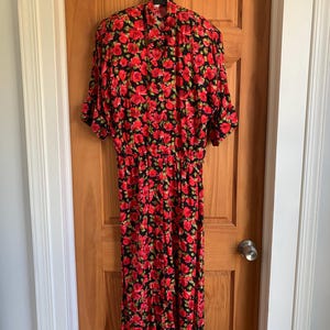 Floral Dress Karin Stevens - Etsy