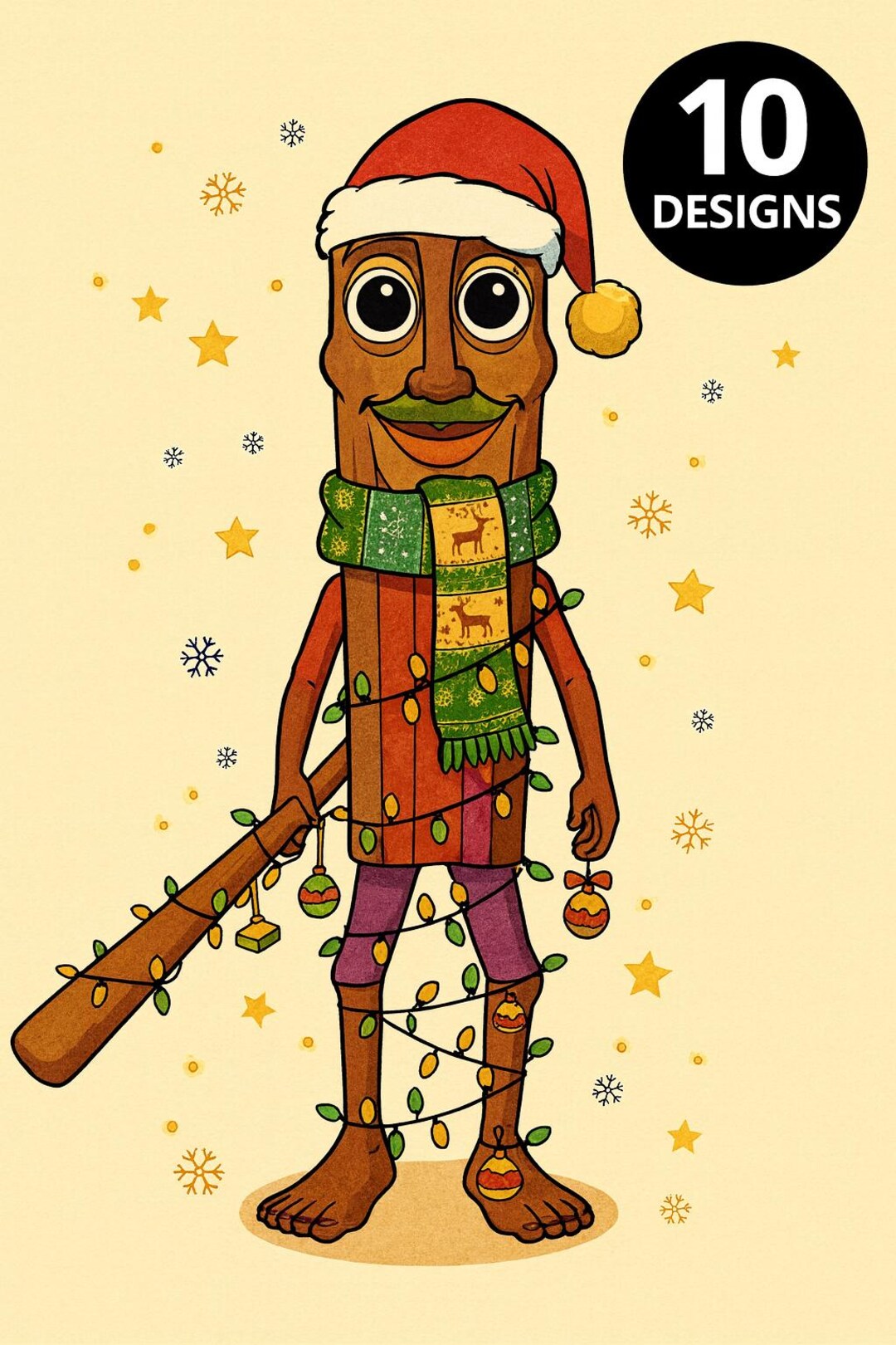 Christmas Brainroot Coloring Pages | Cute Holiday Printable | Kawaii ...