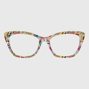 The Pop Art Magnetic Glasses Toppers – Compatible with Pair Eyewear Frames