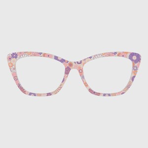The Retro Daisy Cluster Magnetic Glasses Toppers – Compatible with Pair Eyewear Frames