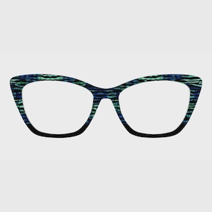 The Emerald Wave Symphony Magnetic Glasses Toppers – Compatible with Pair Eyewear Frames