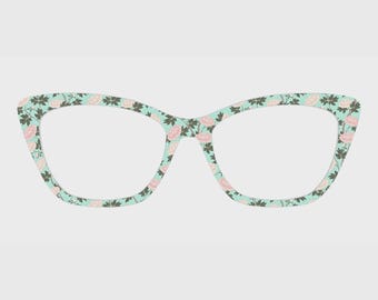 The Charm Of Peonies Magnetic Glasses Toppers – Compatible with Pair's Frames