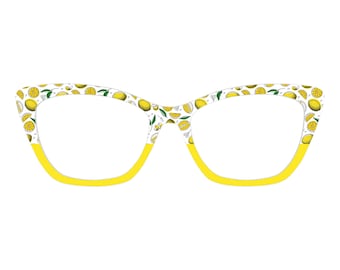 The Lemon Magnetic Glasses Toppers – Compatible with Pair Eyewear Frames
