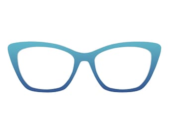 The Ocean Blue Magnetic Glasses Toppers – Compatible with Pair Eyewear Frames
