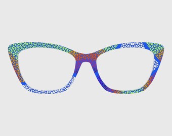 De glamoureuze magnetische briltoppers met luipaardprint: compatibel met brilmonturen