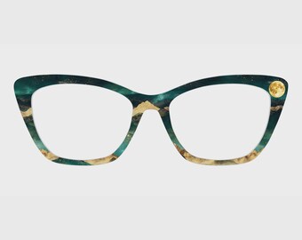 The Moonlit Mountain View Magnetic Glasses Toppers – Compatible with Pair's Frames