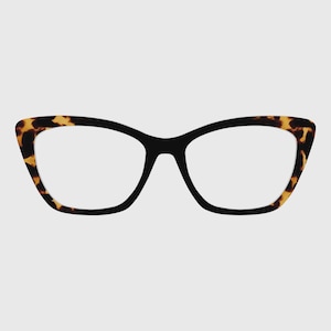 The Tortoiseshell Pattern Vertical Fade Magnetic Glasses Toppers – Compatible with Pair Eyewear Frames