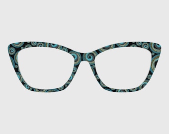 The Gold Round Magnetic Glasses Toppers – Compatible with Pair Eyewear Frames