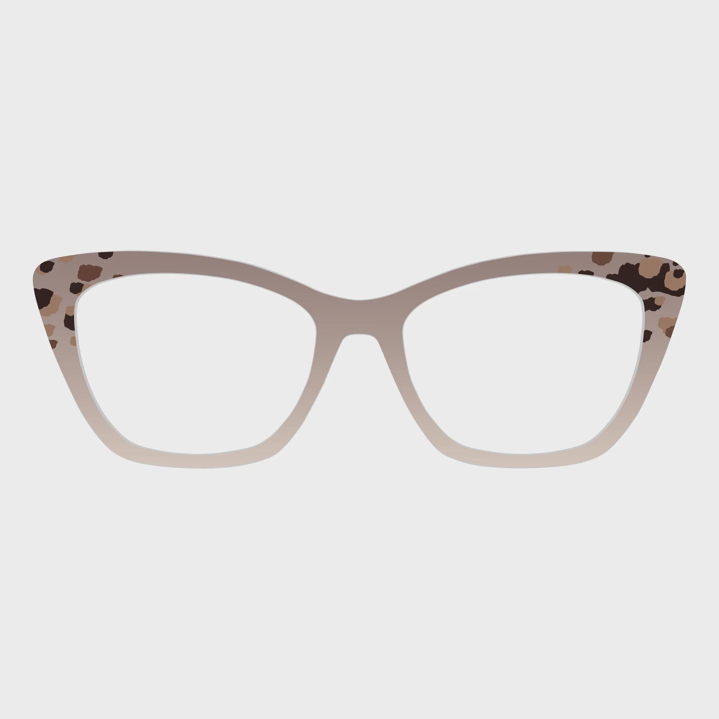 Leopard Print Cat Eye Sunglasses - Etsy