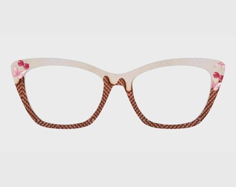 The Chocolate Waffles Magnetic Glasses Toppers – Compatible with Pair's Frames