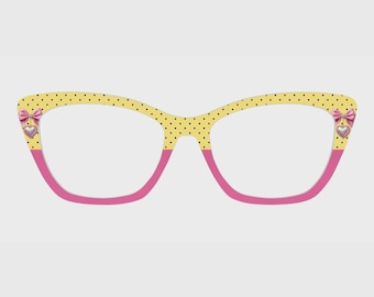 The Retro Dot Harmony Magnetic Glasses Toppers – Compatible with Pair's Frames