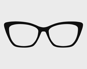 The Black Magnetic Glasses Toppers – Compatible with Pair Eyewear Frames