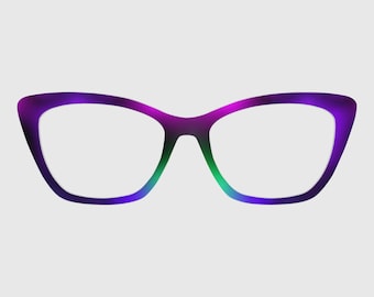 The Potion Gradient magnetische briltoppers – compatibel met brilmonturen